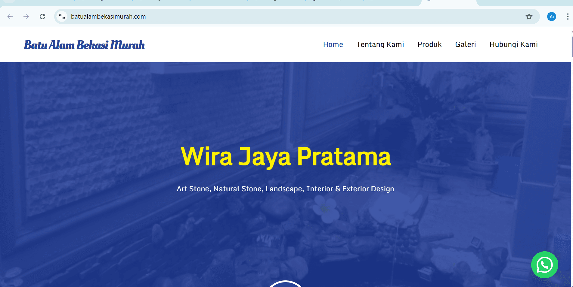 Batu Alam Bekasi Murah