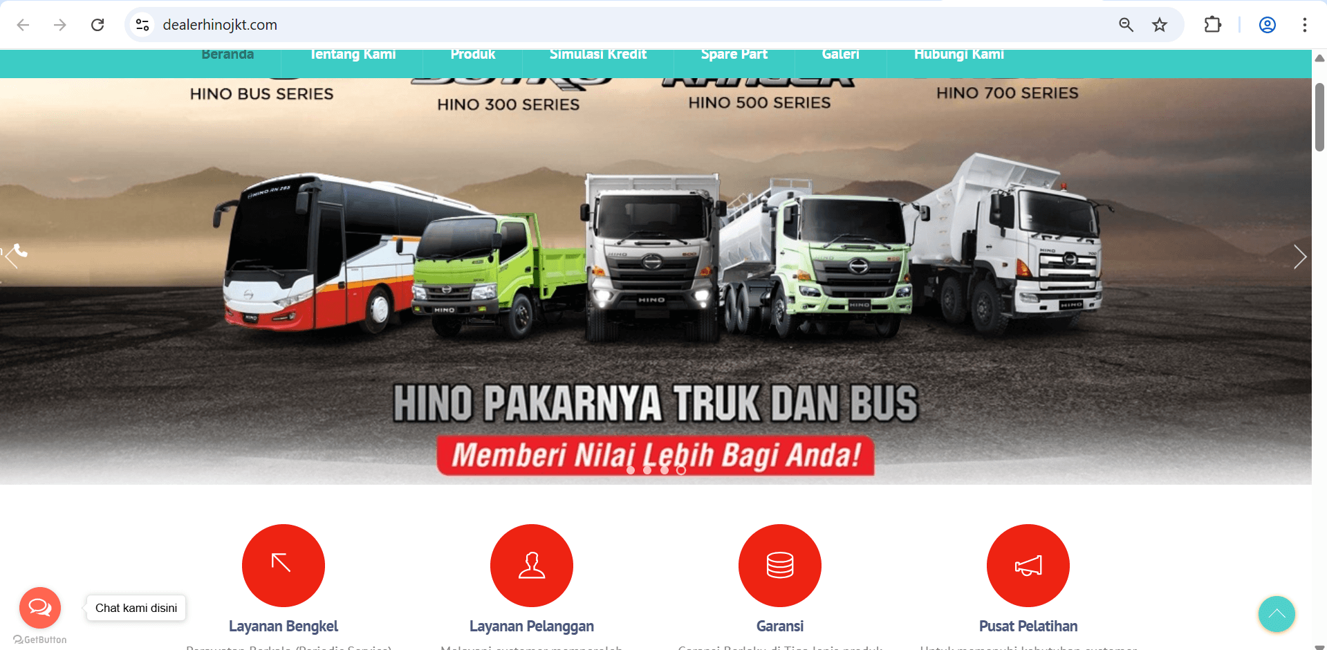 Dealer Hino Jakarta