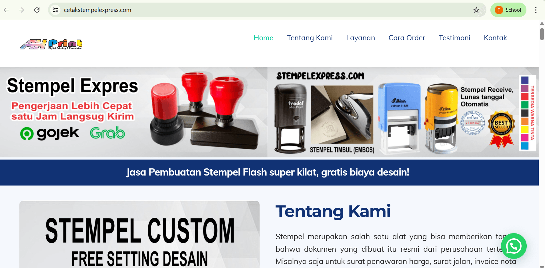 Cetak Stempel Express