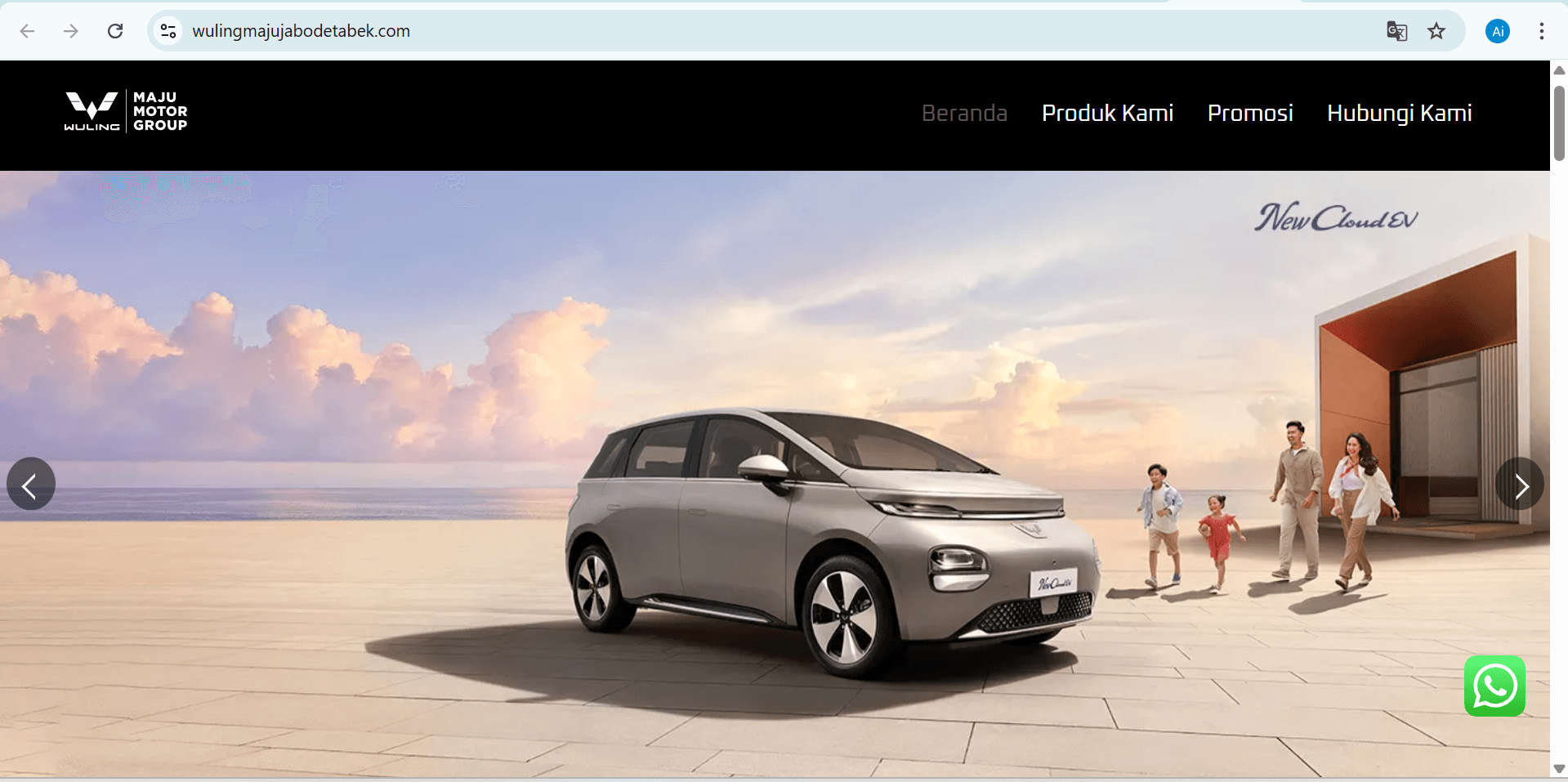 Wuling Maju Jabodetabek